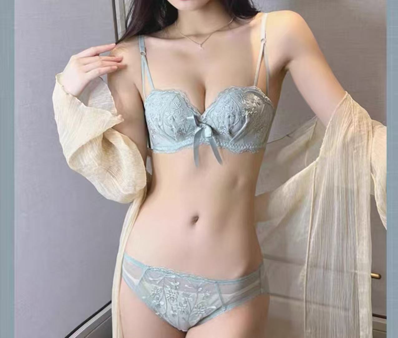 密式穿搭性感半杯內衣