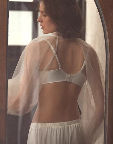 王妃蕾絲法式內衣緞面聚攏性感無鋼圈文胸罩套裝