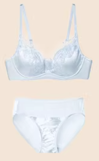 王妃蕾絲法式內衣緞面聚攏性感無鋼圈文胸罩套裝