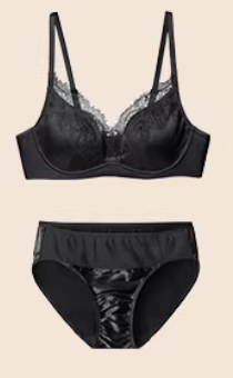 王妃蕾絲法式內衣緞面聚攏性感無鋼圈文胸罩套裝