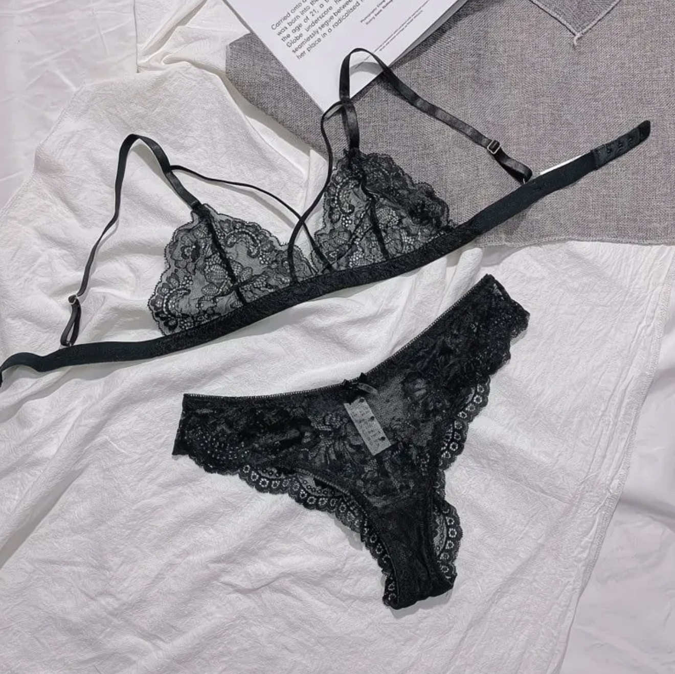 性感蕾絲內衣誘人單層文胸