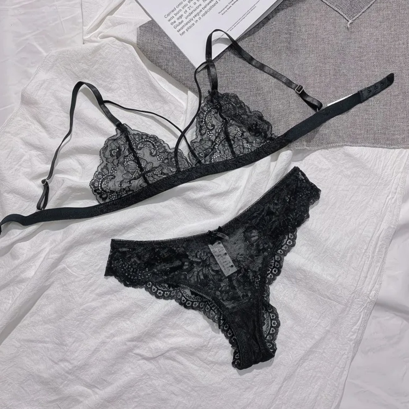 性感蕾絲內衣誘人單層文胸