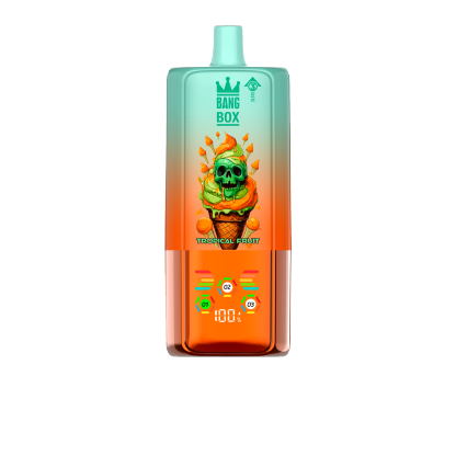 BANG BOX 80000 Puffs 3 in1 Flavor Disposable Vape - Tropical Fruit & Strawberry Watermelon & Lemon Peach