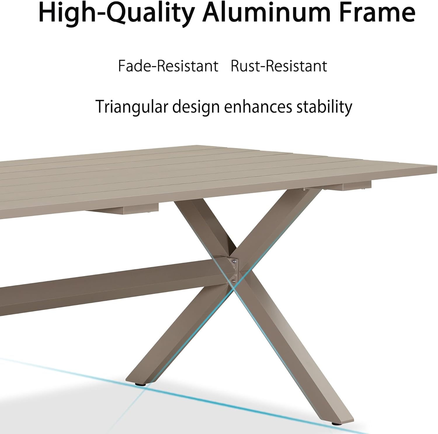 7 Pieces Outdoor Dining Set 