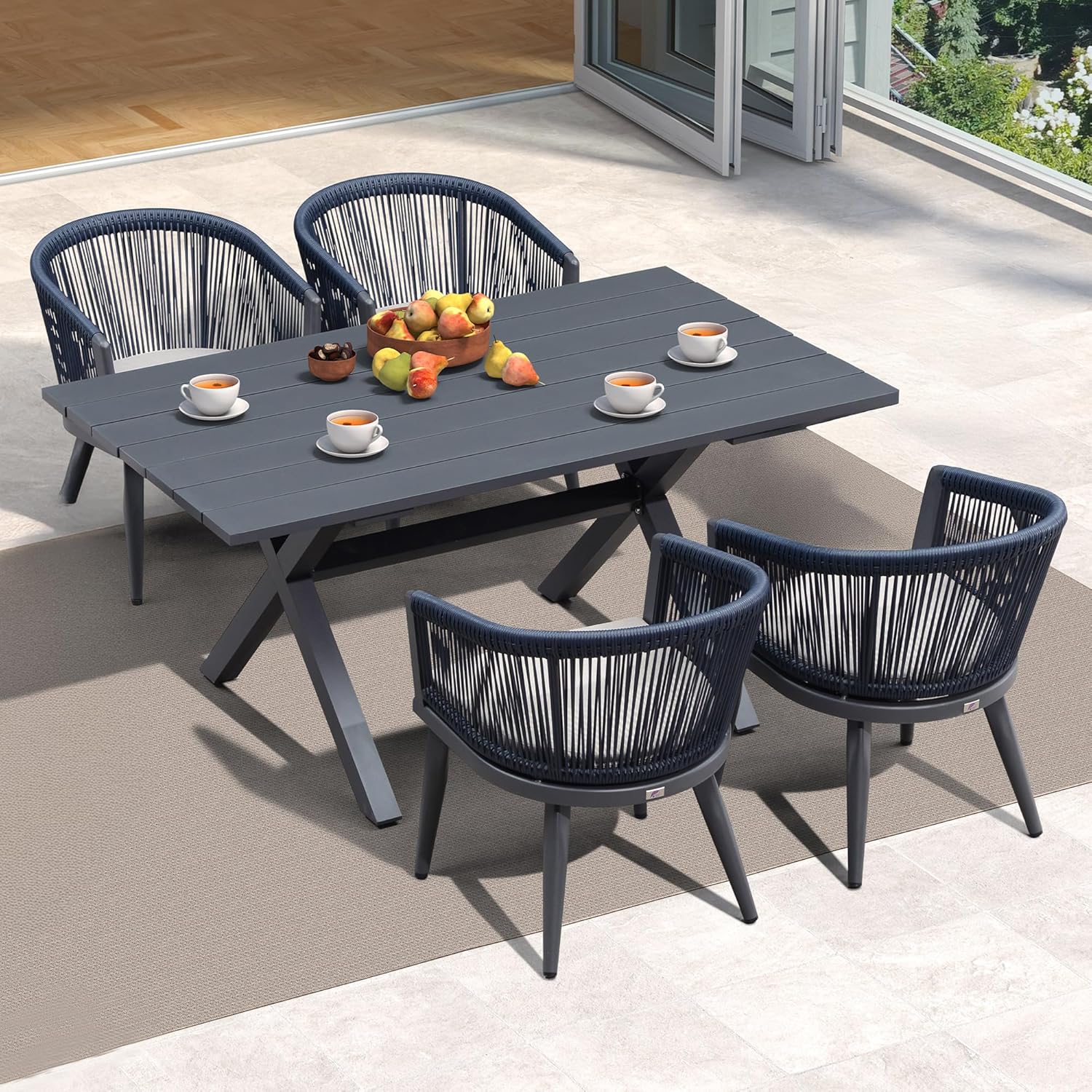 Outdoor Dining Set for 4