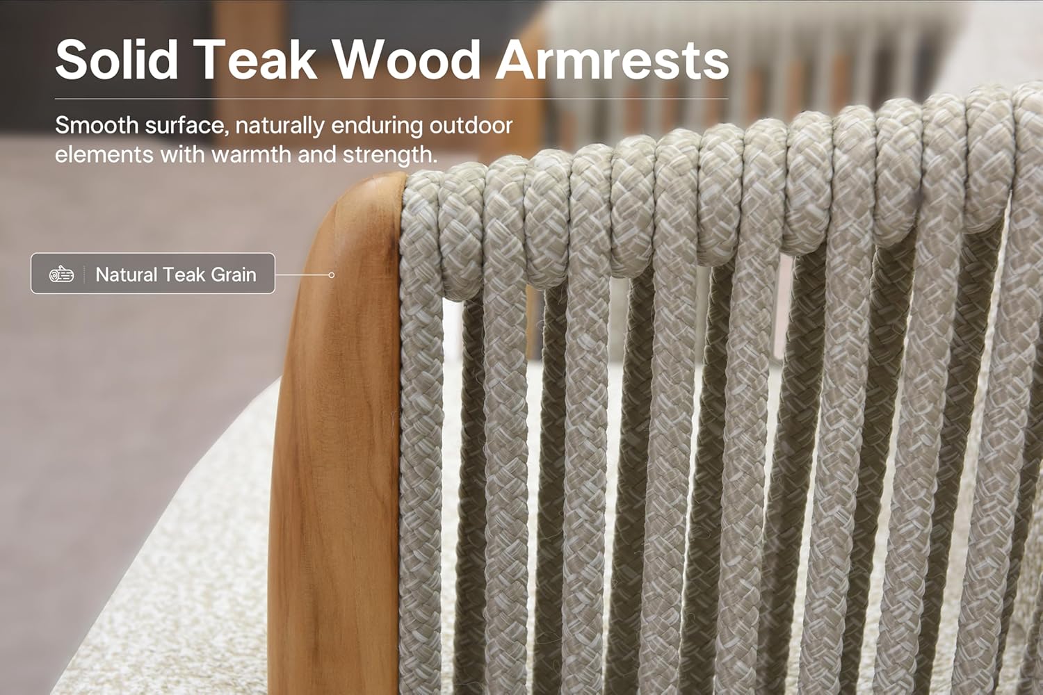 7 Pieces Outdoor Dining Set for 6