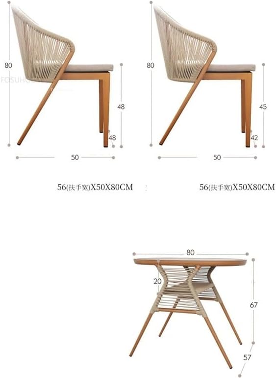 Balcony Table and Chair Set