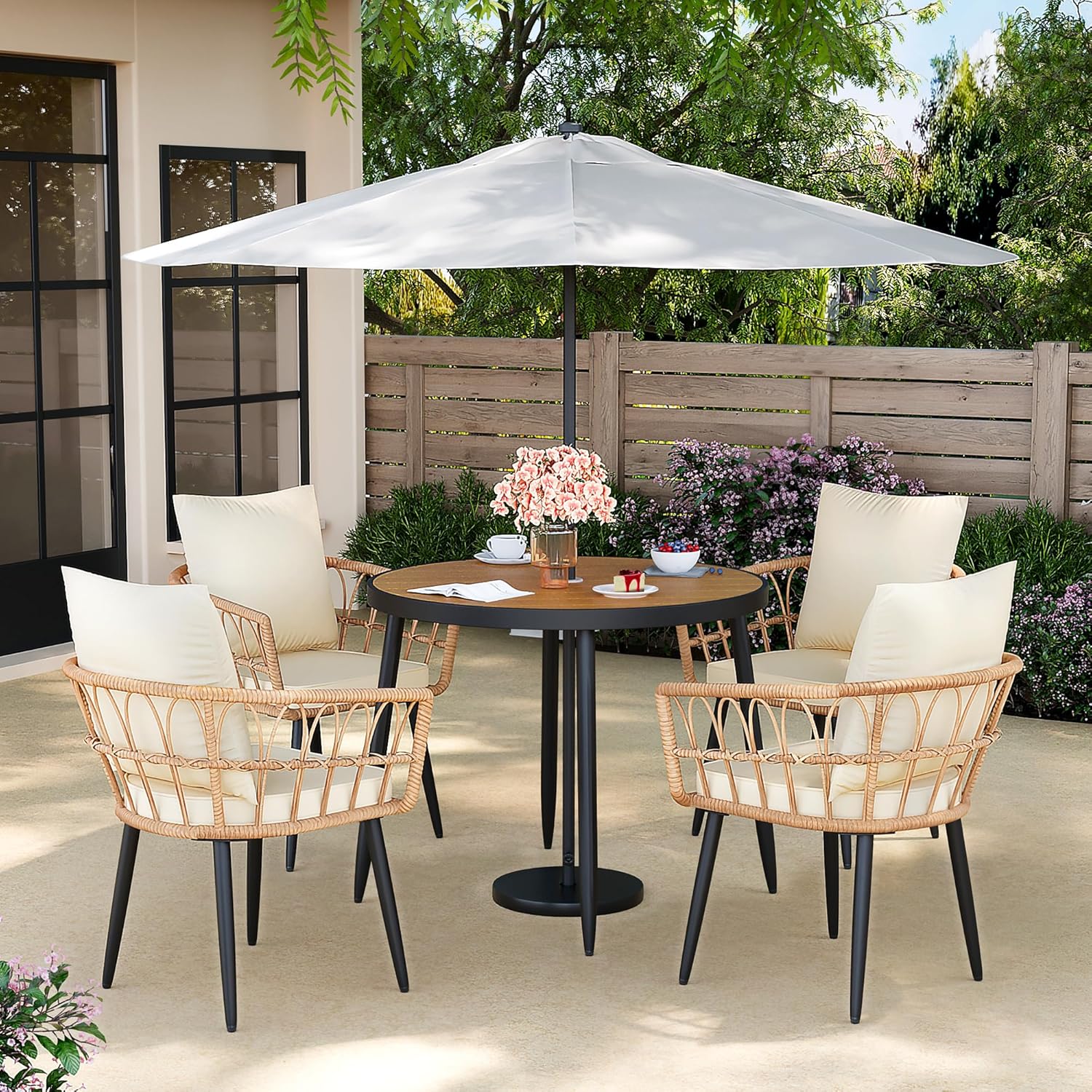 5-Pieces Patio Dining Set