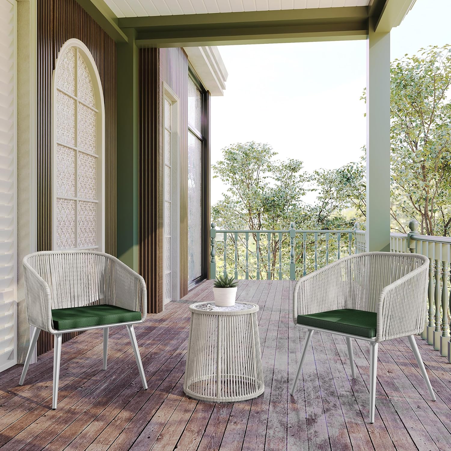3-Piece Patio Bistro Set
