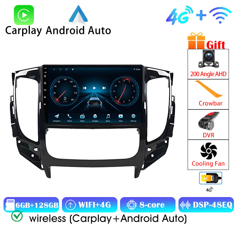 Android 16 Player For Mitsubishi Pajero Sport 3 L200 5 Triton 3 2015 2016 2017 2018 2019 Autoradio Car Radio