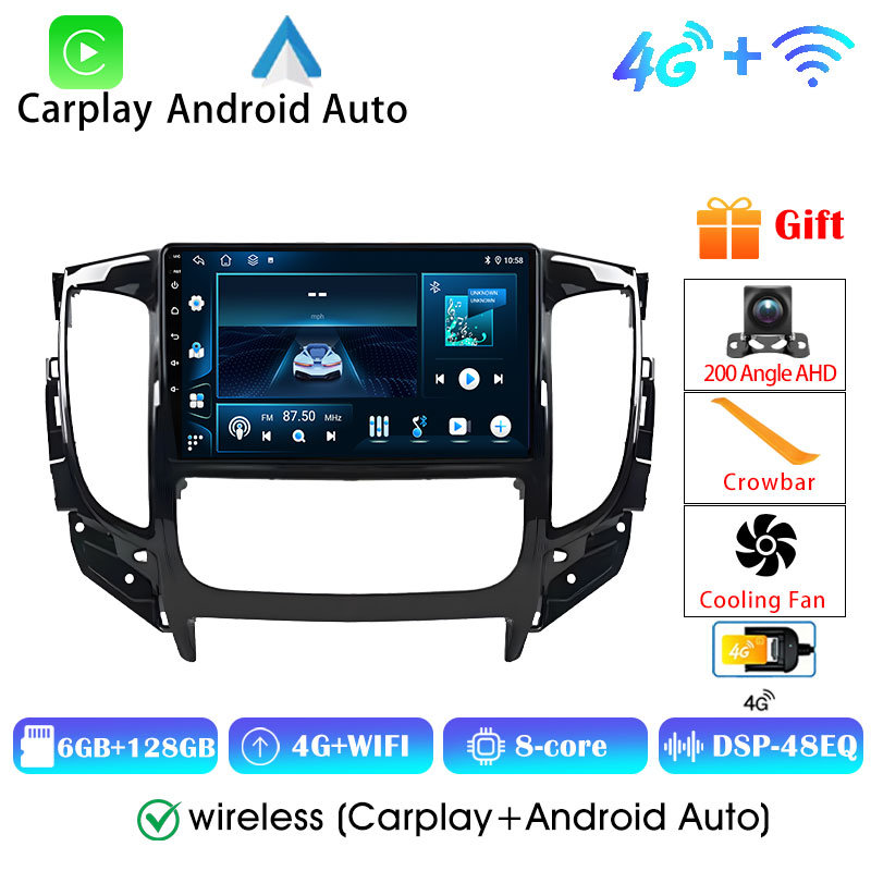 Android 16 Player For Mitsubishi Pajero Sport 3 L200 5 Triton 3 2015 2016 2017 2018 2019 Autoradio Car Radio