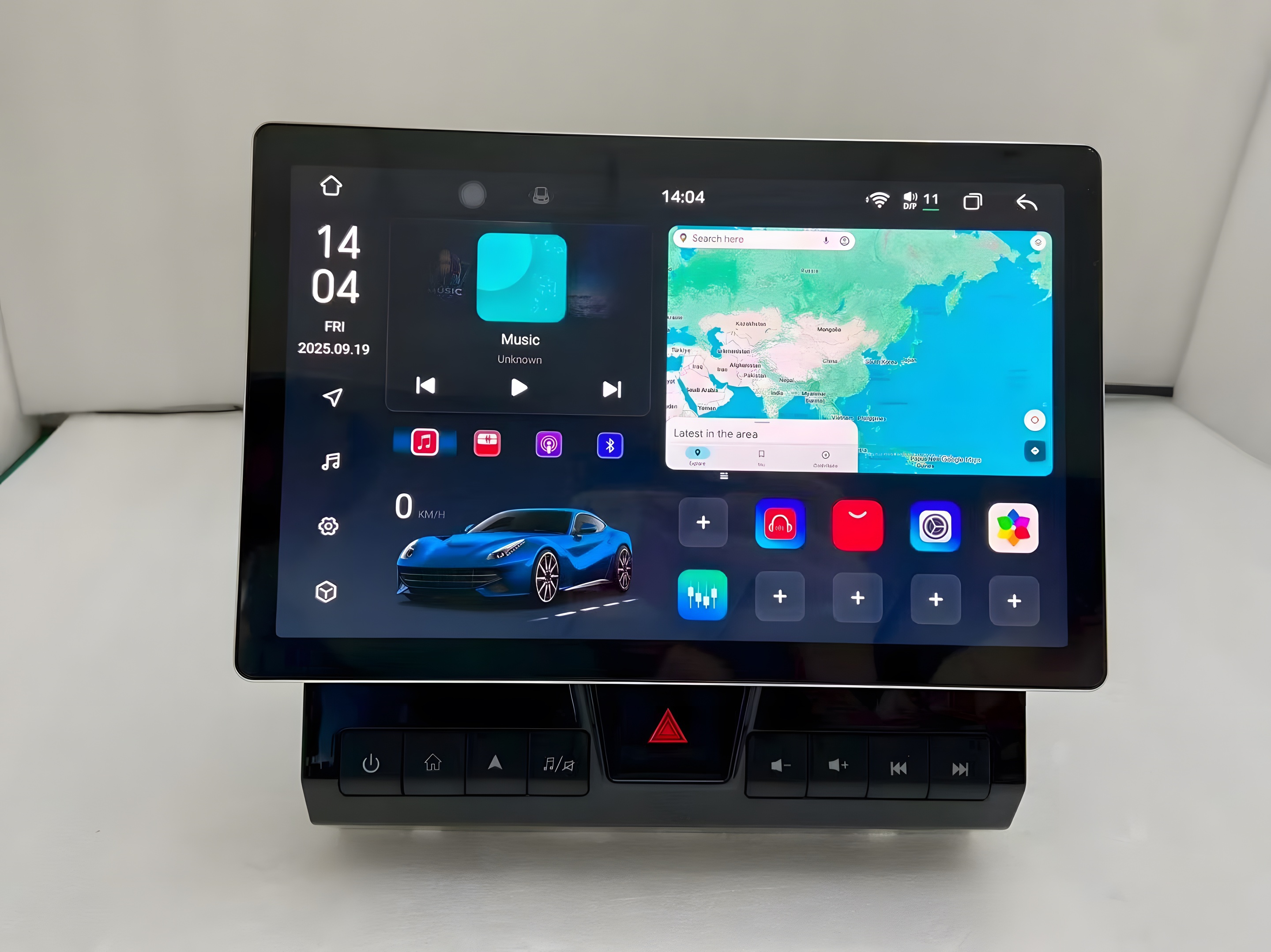 Carplay Android Auto Wireless 11.5" For Toyota Land Cruiser LC70 LC76 LC79 2007-2024 8Core 2K Screen Car Radio Autoradio