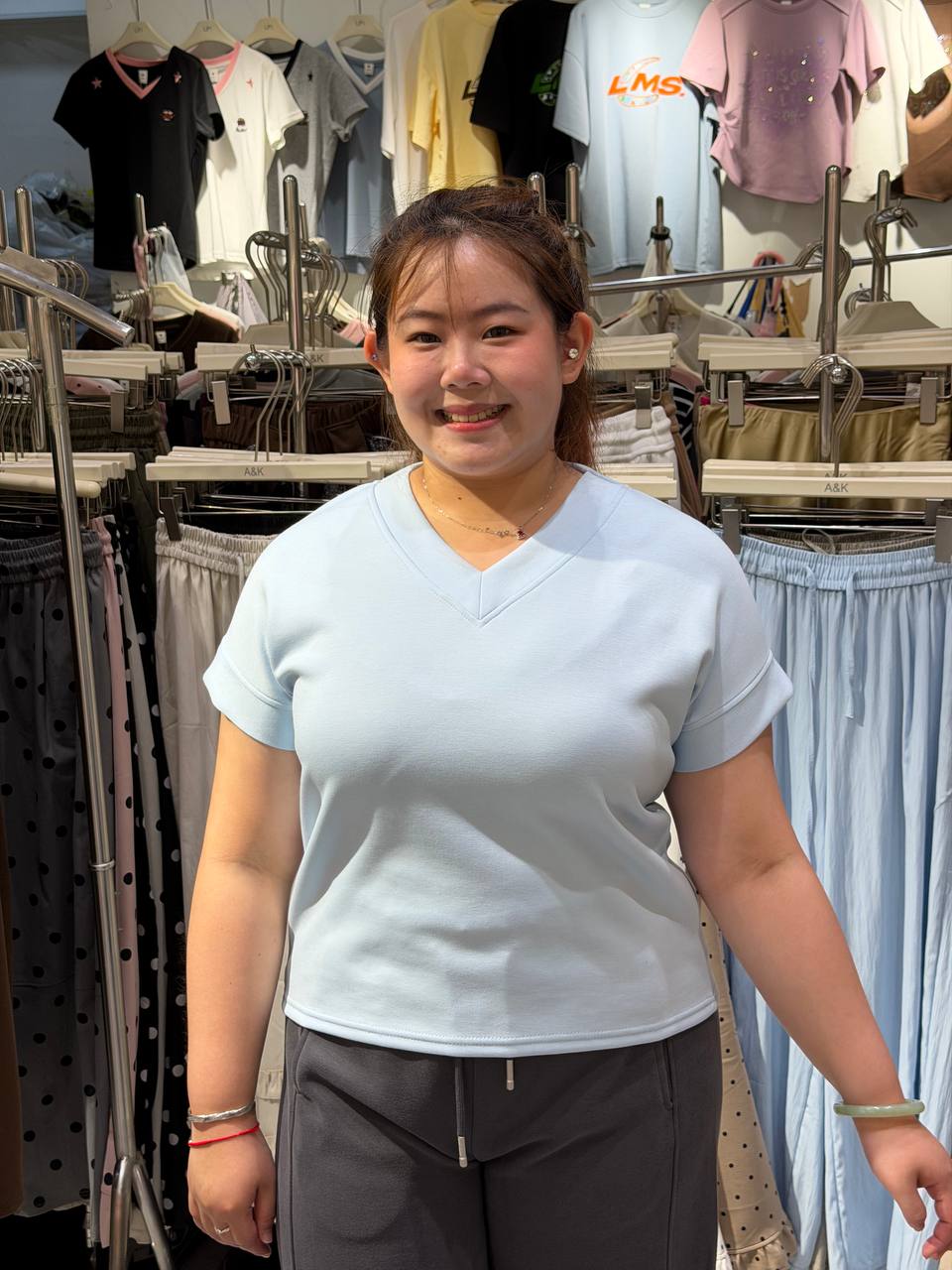 UM79 PLAIN cotton top
