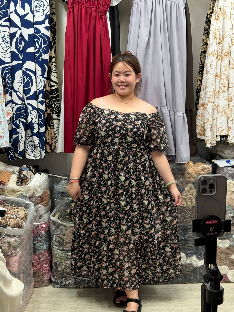 YY3 Flowy dress