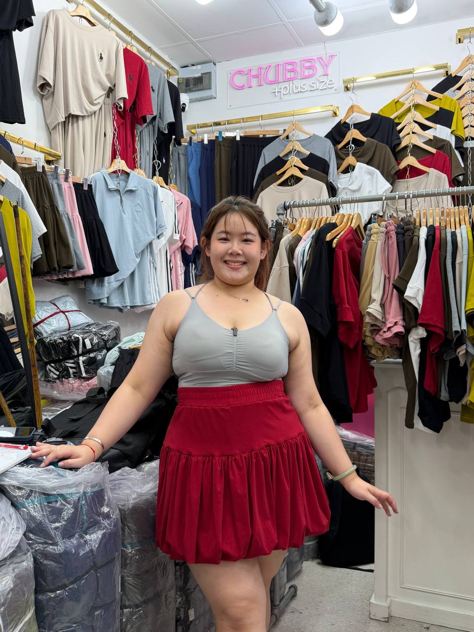 CU11 Skirt with lining