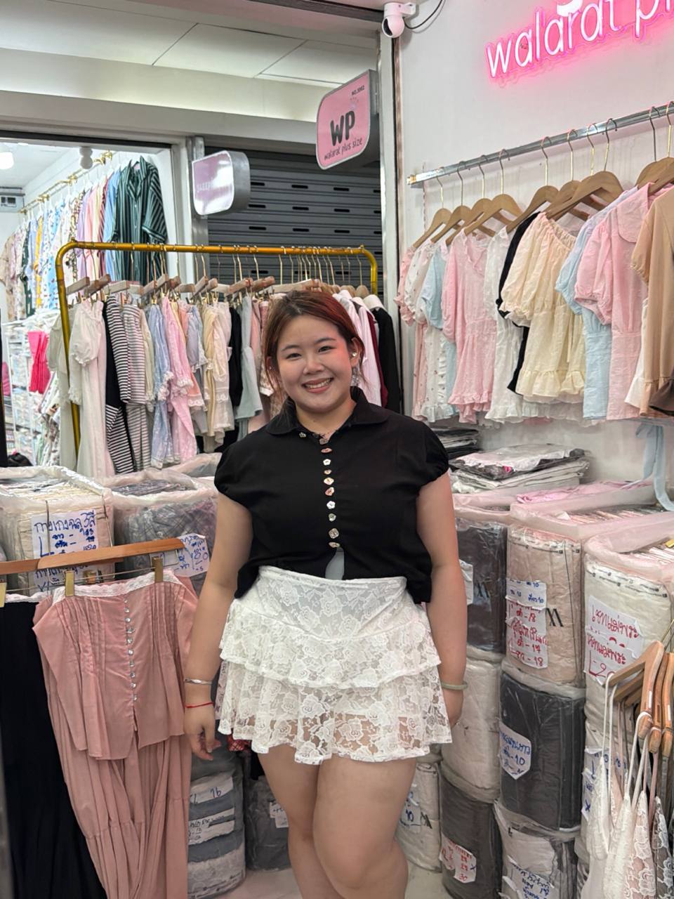 WA34 Lace short pants
