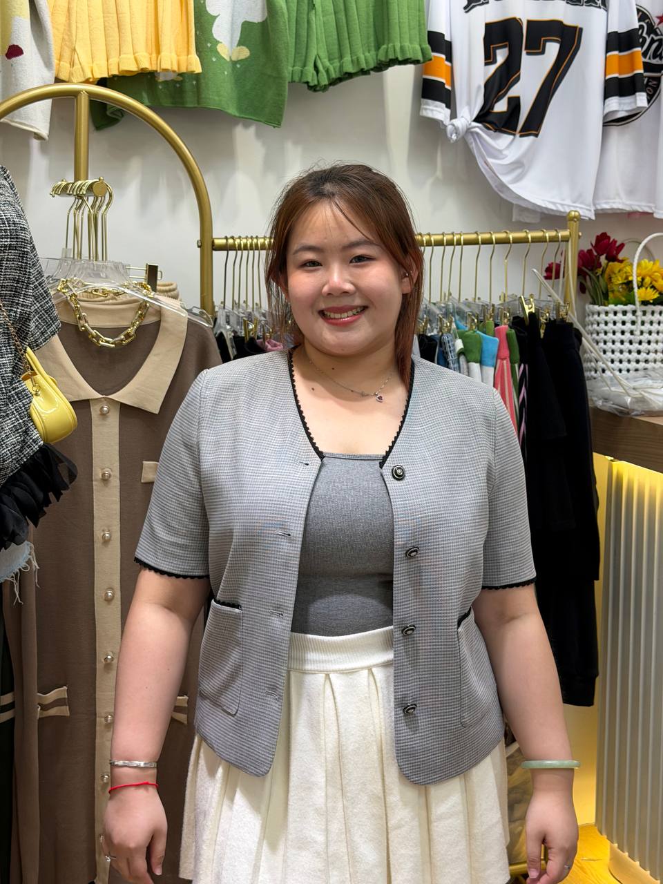CH4 Elise Tweed Jacket