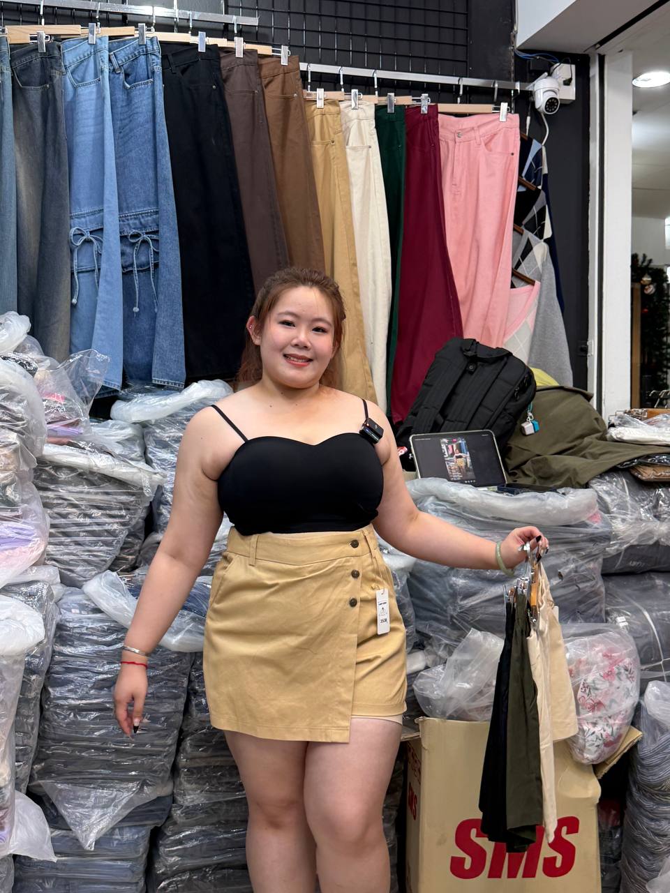 JN34 Gisell shorts jeans skort