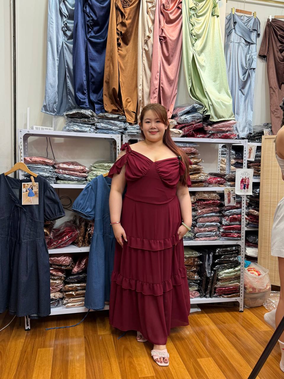 DR4 Chiffon dinner dress