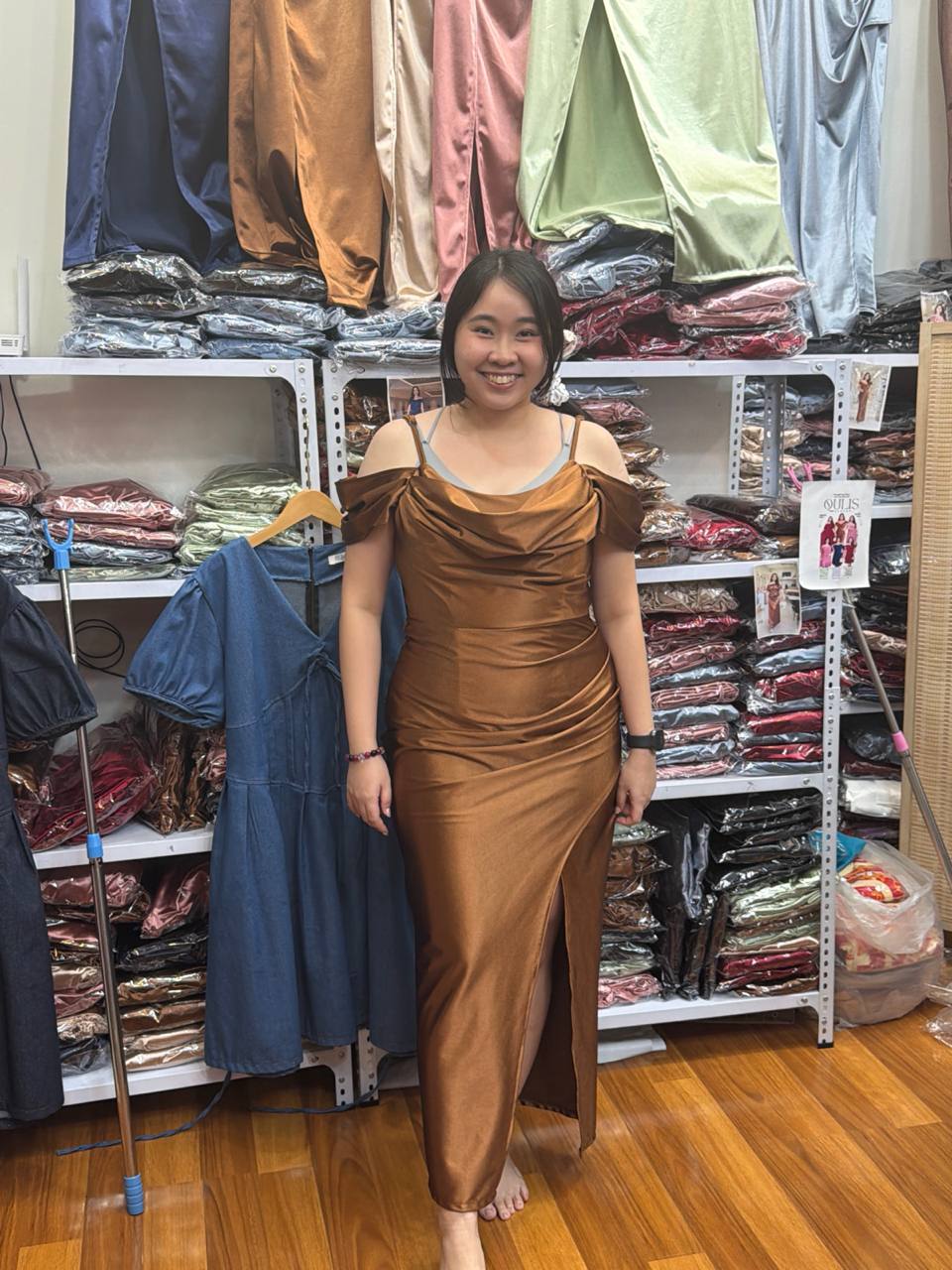 DR8 Golden hour dinner dress