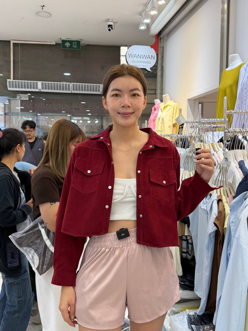 WW284 Velvet blouse 