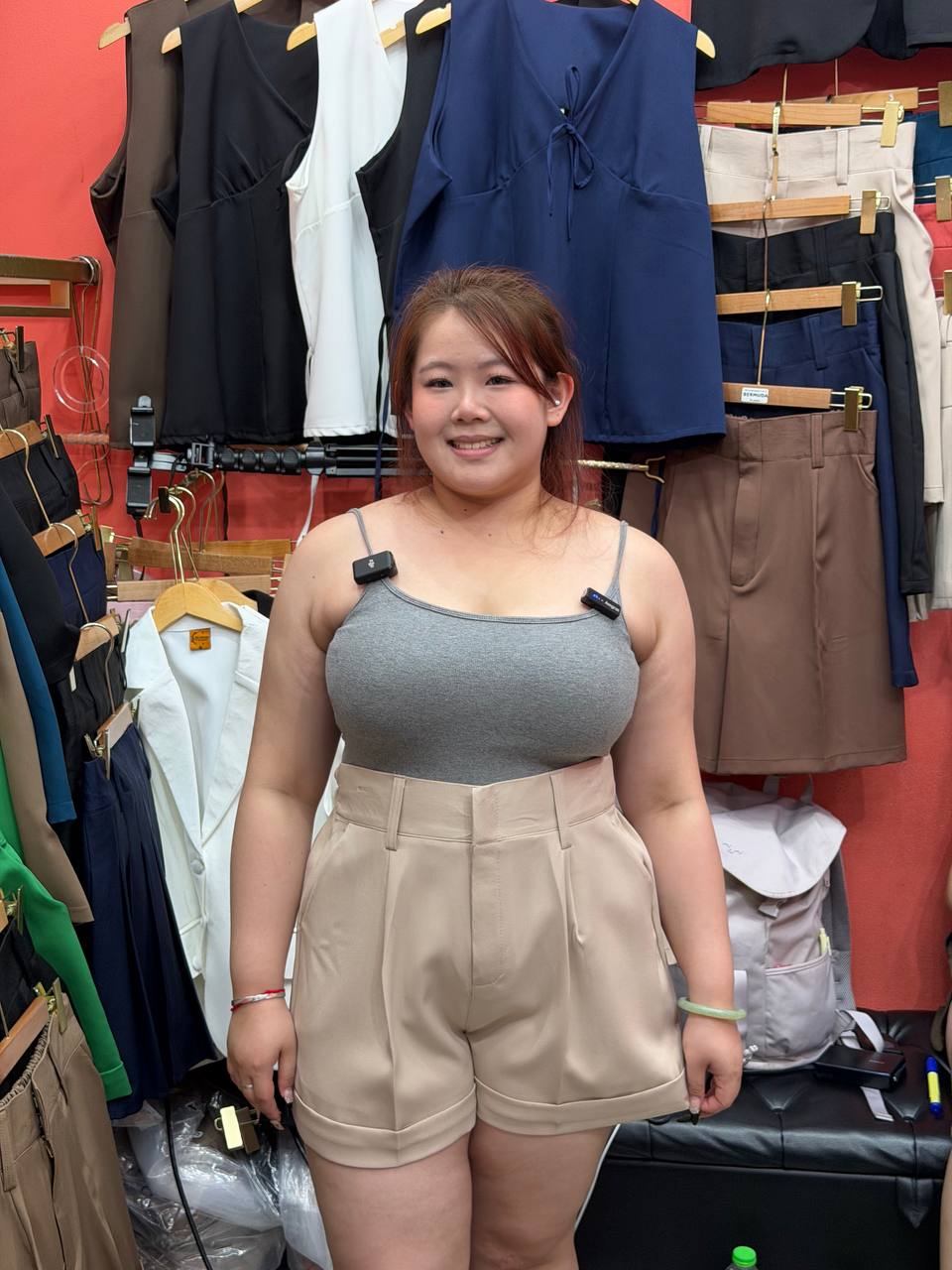BT282 City Stroll High waist shorts