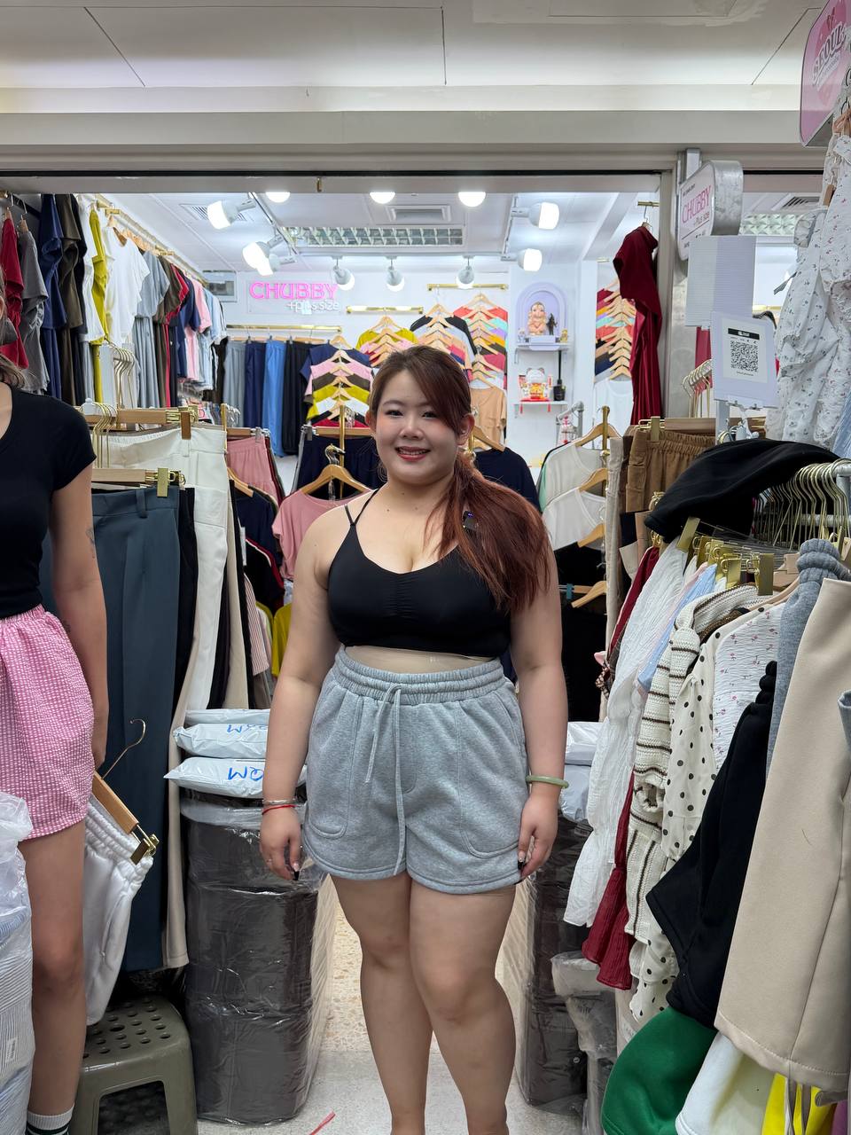 SE1 Two line pocket comfy short pants