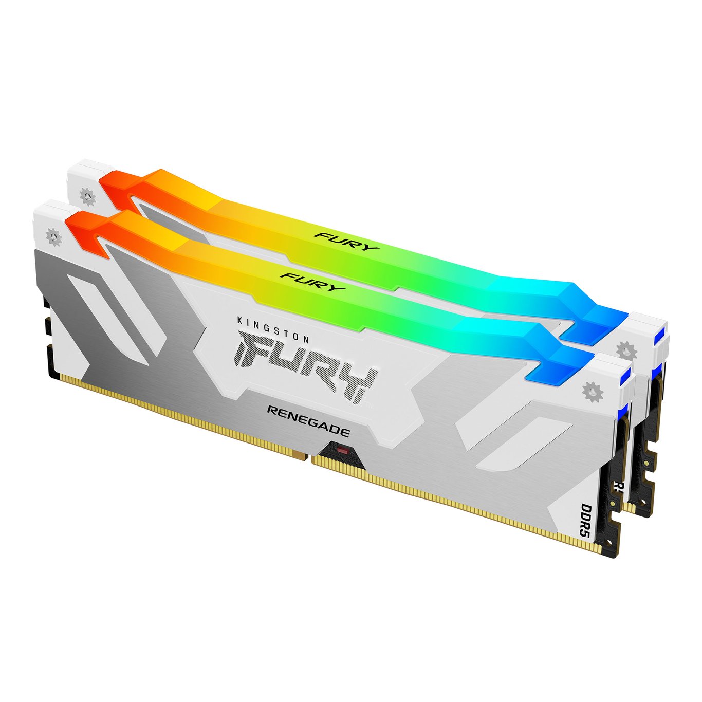 Kingston FURY Renegade RGB DDR5 WHITE 64GB (32GB x 2) 6400MHz CL32 #KF564C32RWAK2-64