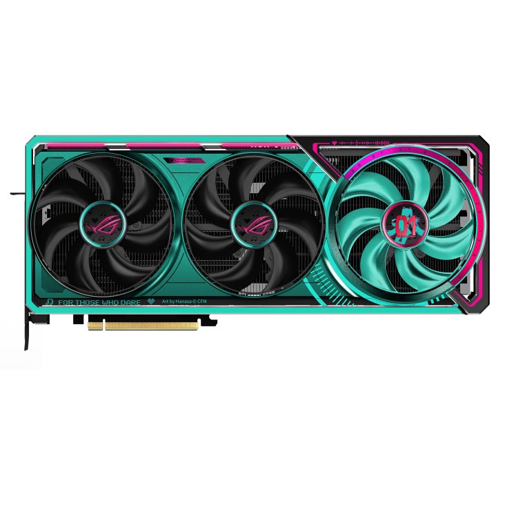ROG 夜神 RTX5080 RO姬x初音未来版 显卡