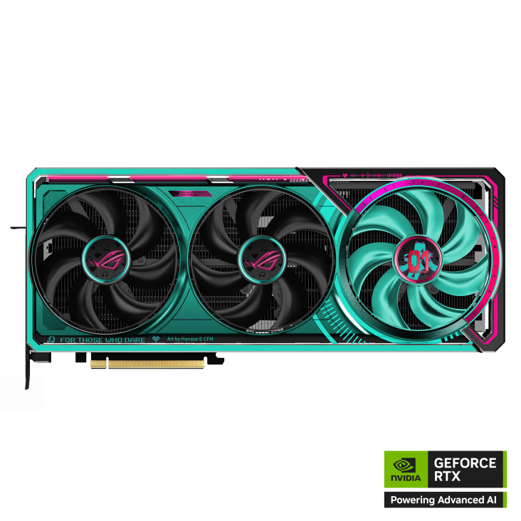ROG 夜神 RTX5080 RO姬x初音未来版 显卡