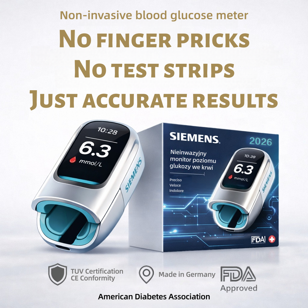🔥Advanced German Technology 2026🔥 Siemens™ Non-Invasive Smart Glucometer: Fast, Painless, and Needle-Free Blood Glucose Measurement🔥