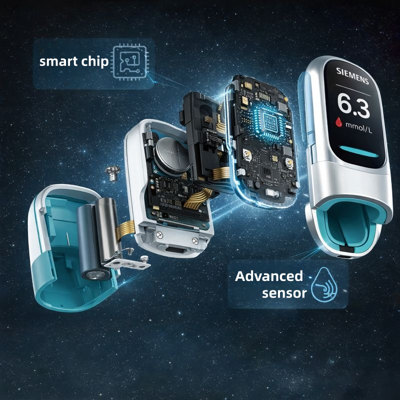 🔥Advanced German Technology 2026🔥 Siemens™ Non-Invasive Smart Glucometer: Fast, Painless, and Needle-Free Blood Glucose Measurement🔥