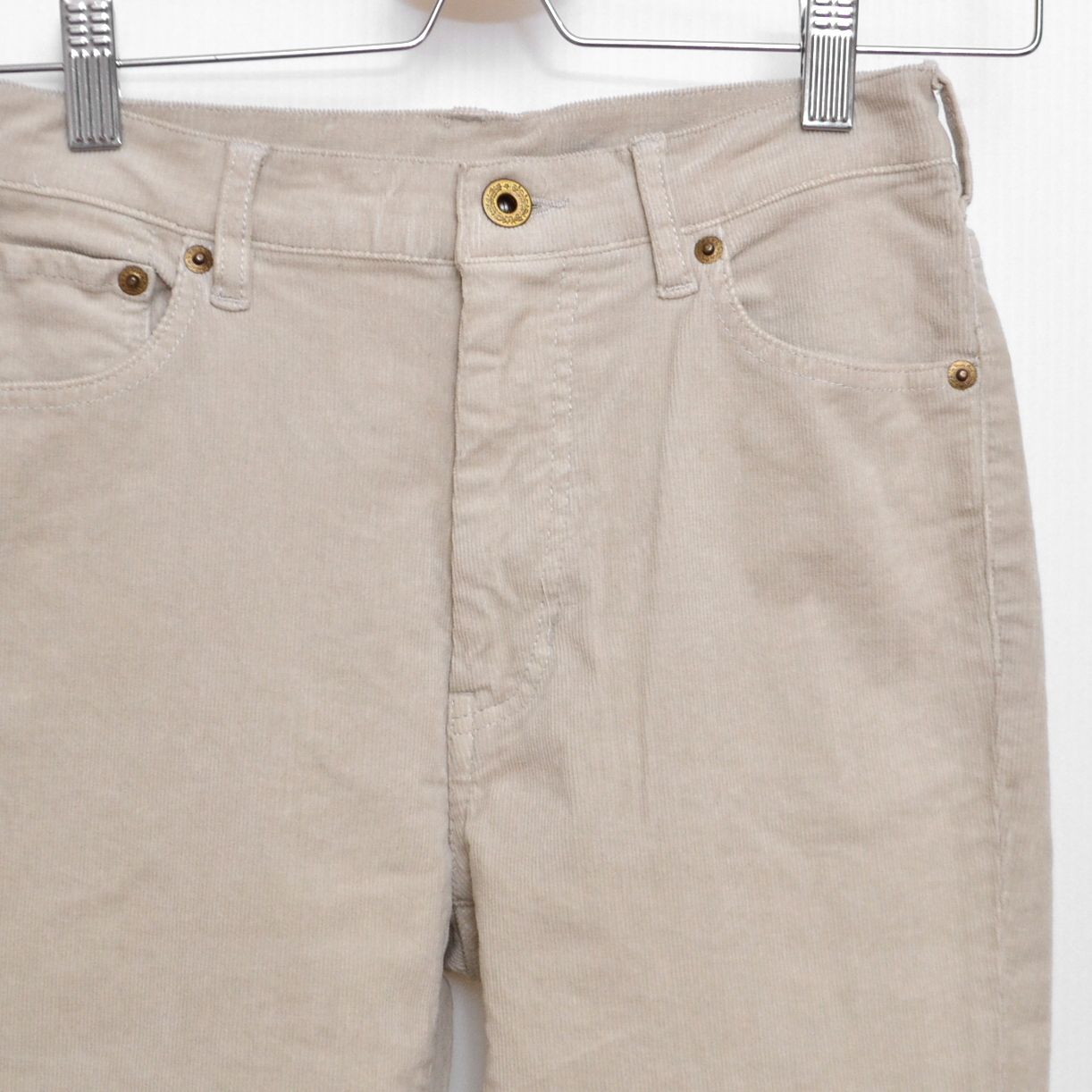 SPICK&SPAN / スピックスパン | 2019年モデル | 裾カットオフコーデュロイスリムストレートパンツ | 34 |