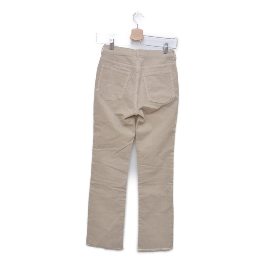 SPICK&SPAN / スピックスパン | 2019年モデル | 裾カットオフコーデュロイスリムストレートパンツ | 34 |