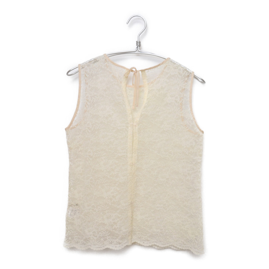 ENFOLD / エンフォルド | RIB-NECK VEST ダウンベスト | 38