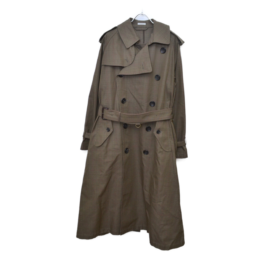 LENO&Co. / リノ | 2019AW | BIGTRENCHCOATチェックビックトレンチコート | 1 |