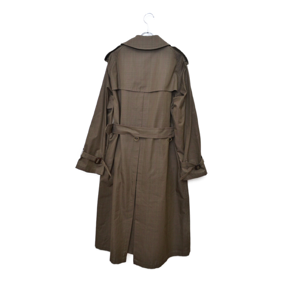 LENO&Co. / リノ | 2019AW | BIGTRENCHCOATチェックビックトレンチコート | 1 |
