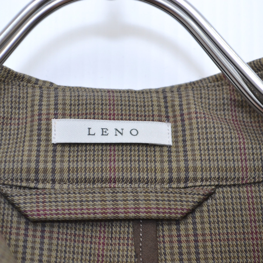 LENO&Co. / リノ | 2019AW | BIGTRENCHCOATチェックビックトレンチコート | 1 |