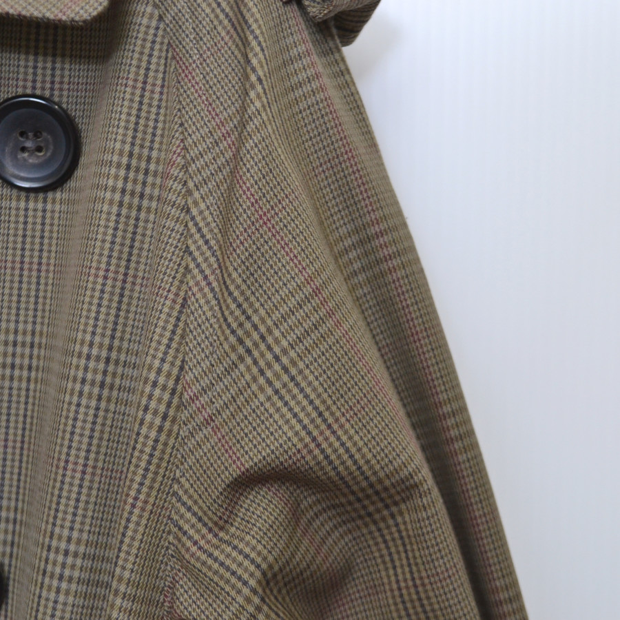 LENO&Co. / リノ | 2019AW | BIGTRENCHCOATチェックビックトレンチコート | 1 |