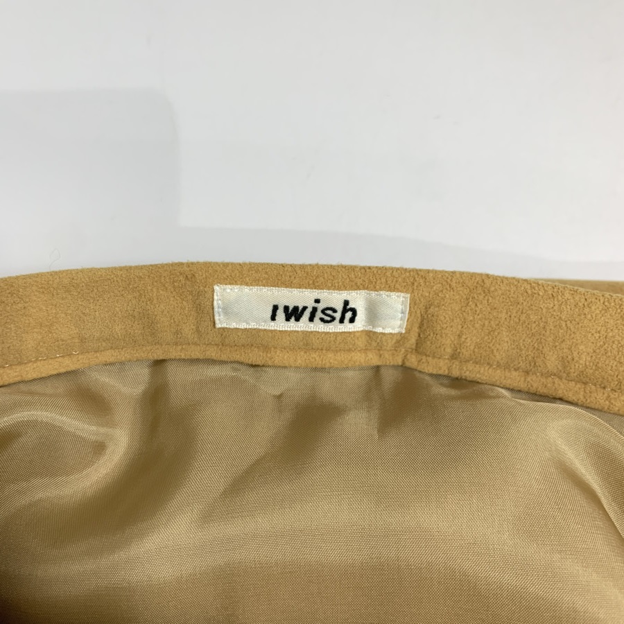 Iwish Y's bis / アイウィッシュワイズビス | フェイクスエードロングスカート | サイズ表記なし |