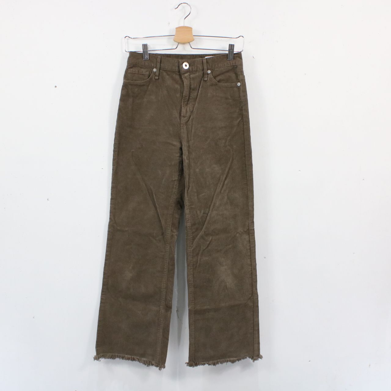 upper hights / アッパーハイツ | 2019AW | アパルトモン別注 121119 TAYLOR CORDUROY DENIM カットオフコーデュロイパンツ | 24 |