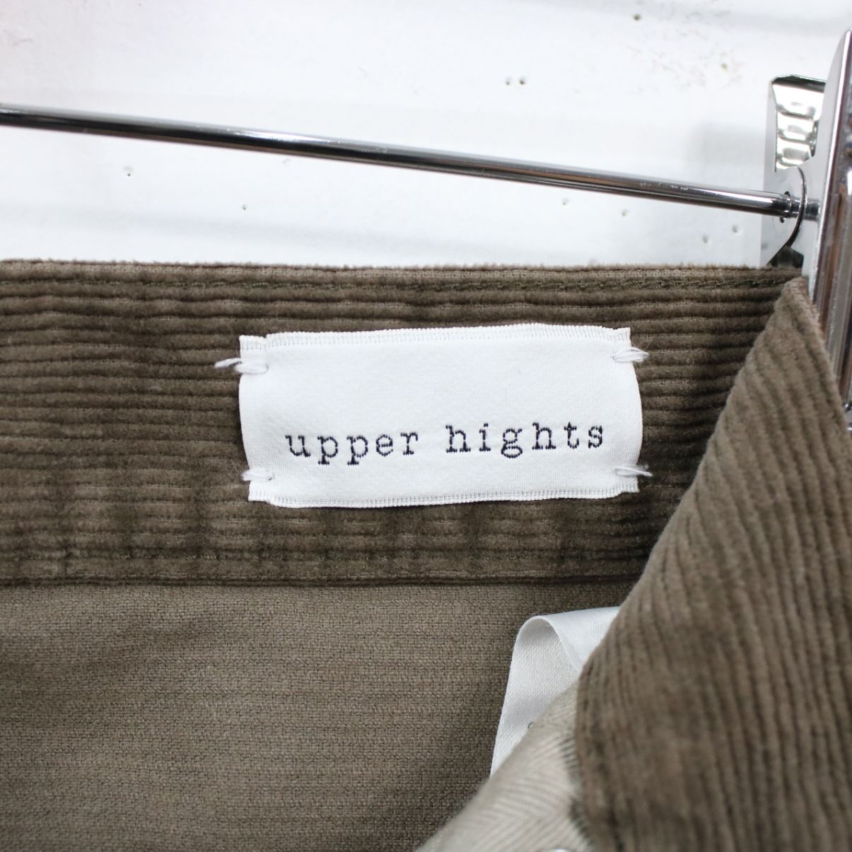upper hights / アッパーハイツ | 2019AW | アパルトモン別注 121119 TAYLOR CORDUROY DENIM カットオフコーデュロイパンツ | 24 |