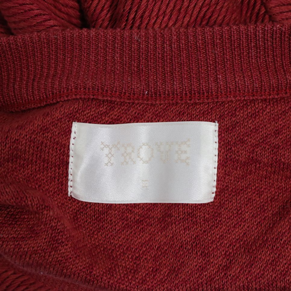 TROVE / トローブ | 2018SS | LANDSCAPE KNIT ハーフスリーブニット | 2 |