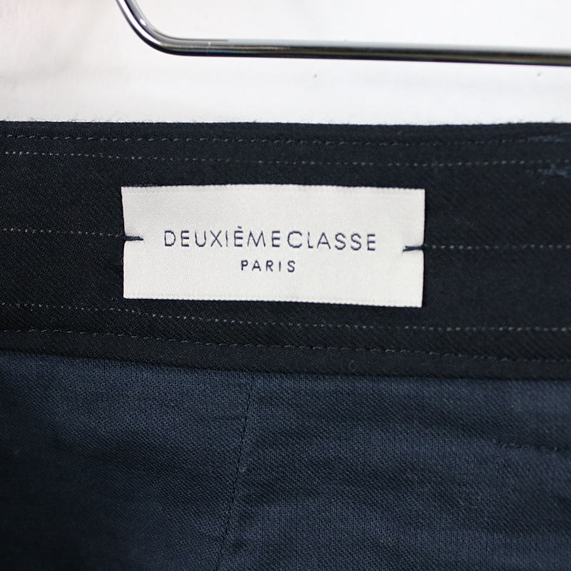 Deuxieme Classe / ドゥーズィエムクラス | ストライプ ウールイージースラックスパンツ | 38 | レディース