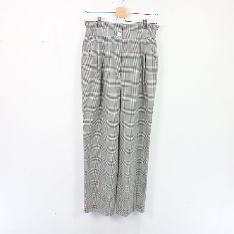 NOBLE /ノーブル | 2018SS | 2/60ウールタックギャザーパンツ | 38 | レディース