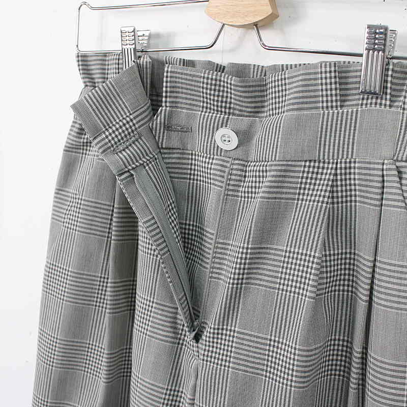 NOBLE /ノーブル | 2018SS | 2/60ウールタックギャザーパンツ | 38 | レディース
