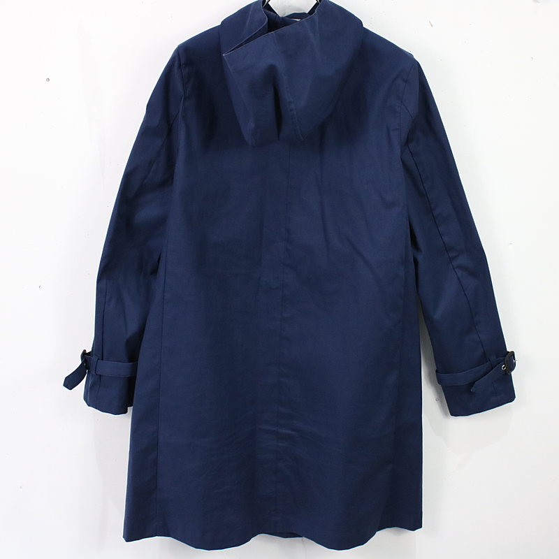 Traditional Weatherwear / トラディショナルウェザーウェア | DELVINE Aラインフーテッドコート | 32 | レディース