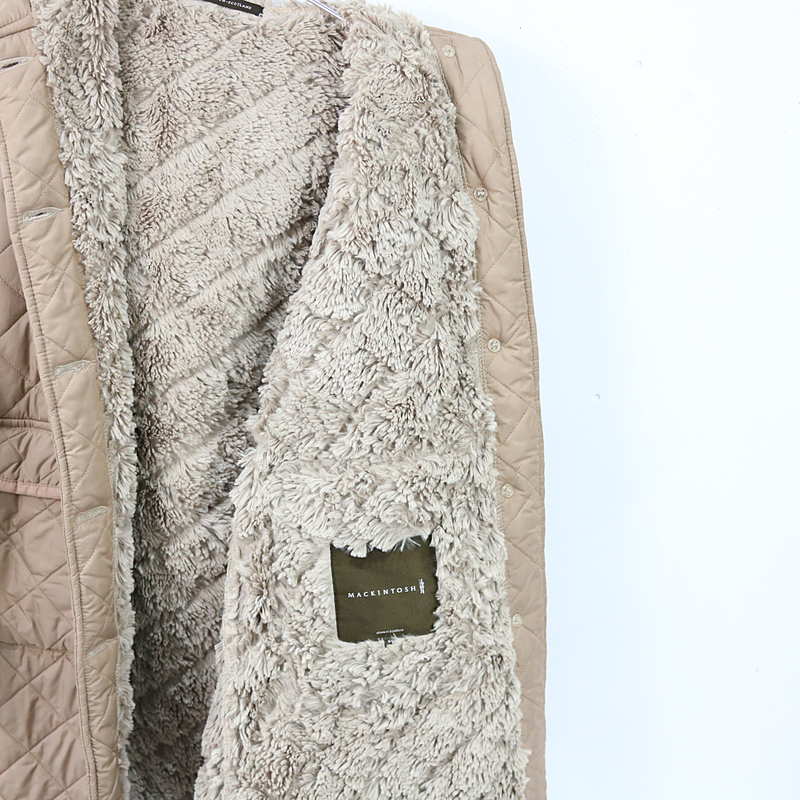 MACKINTOSH / マッキントッシュ | 裏ボア フーディキルティングコート | 34 | レディース