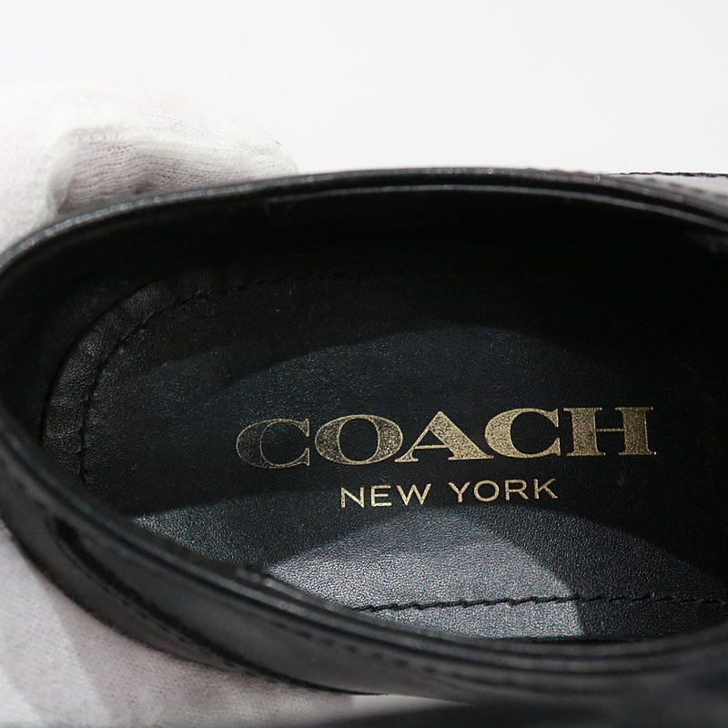 COACH / コーチ | G1042 プレーントゥカーフレザーシューズ | 25.0cm | メンズ