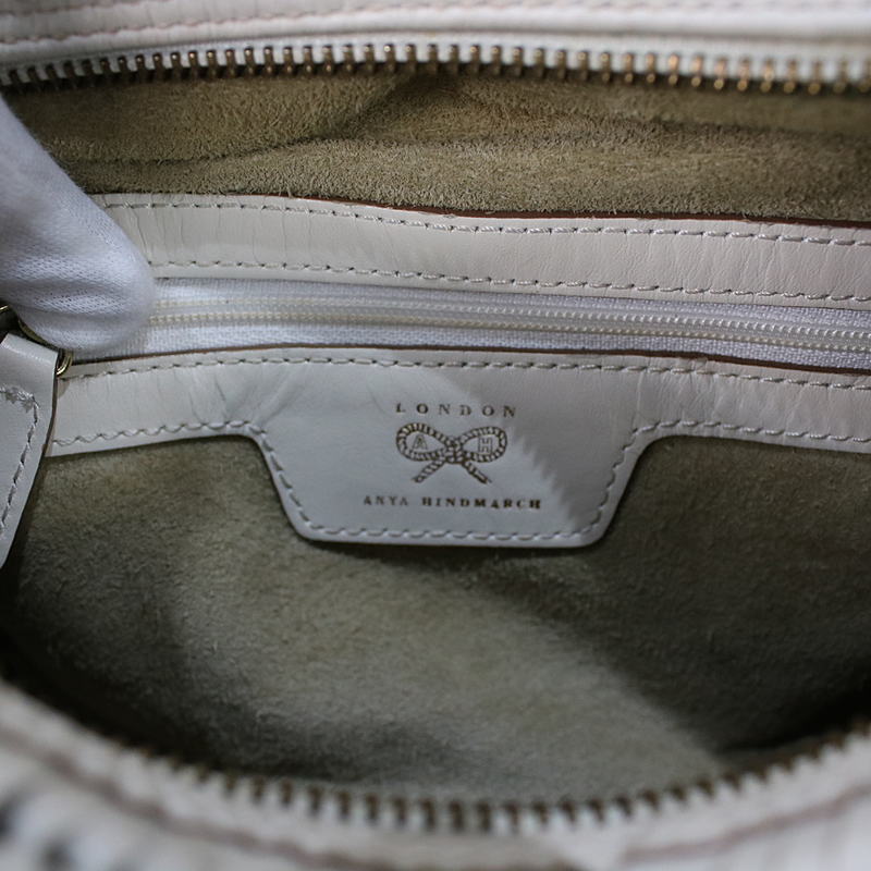 ANYA HINDMARCH / アニヤハインドマーチ | Neeson レザー編みハンドバッグ |